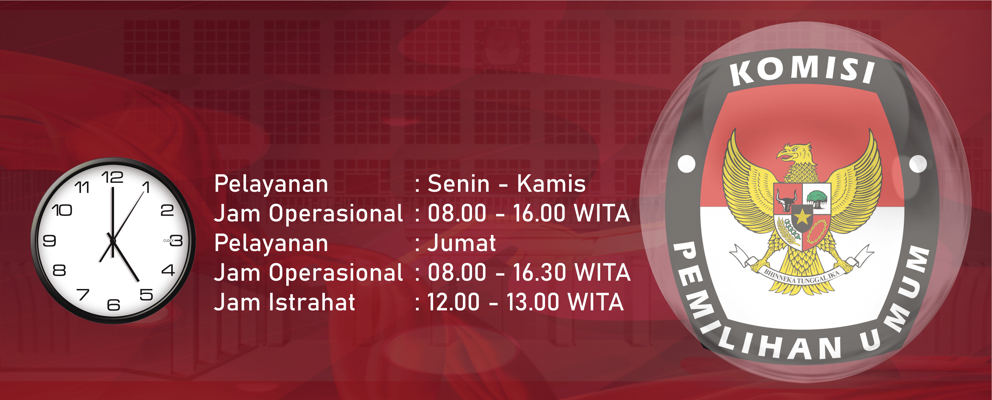 Jadwal Pelayanan
